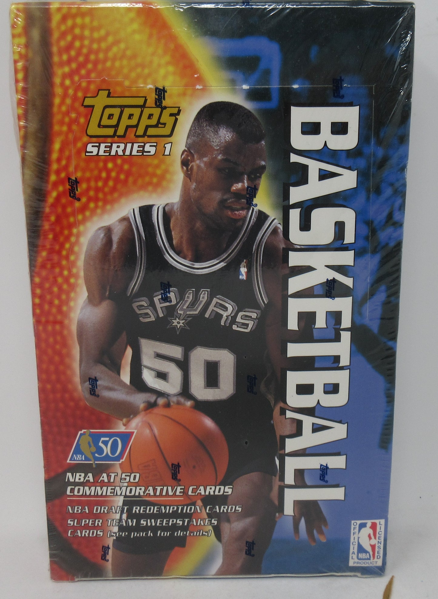 1996/97 Topps Basketball Series 1 Box (Retail) (36/11)