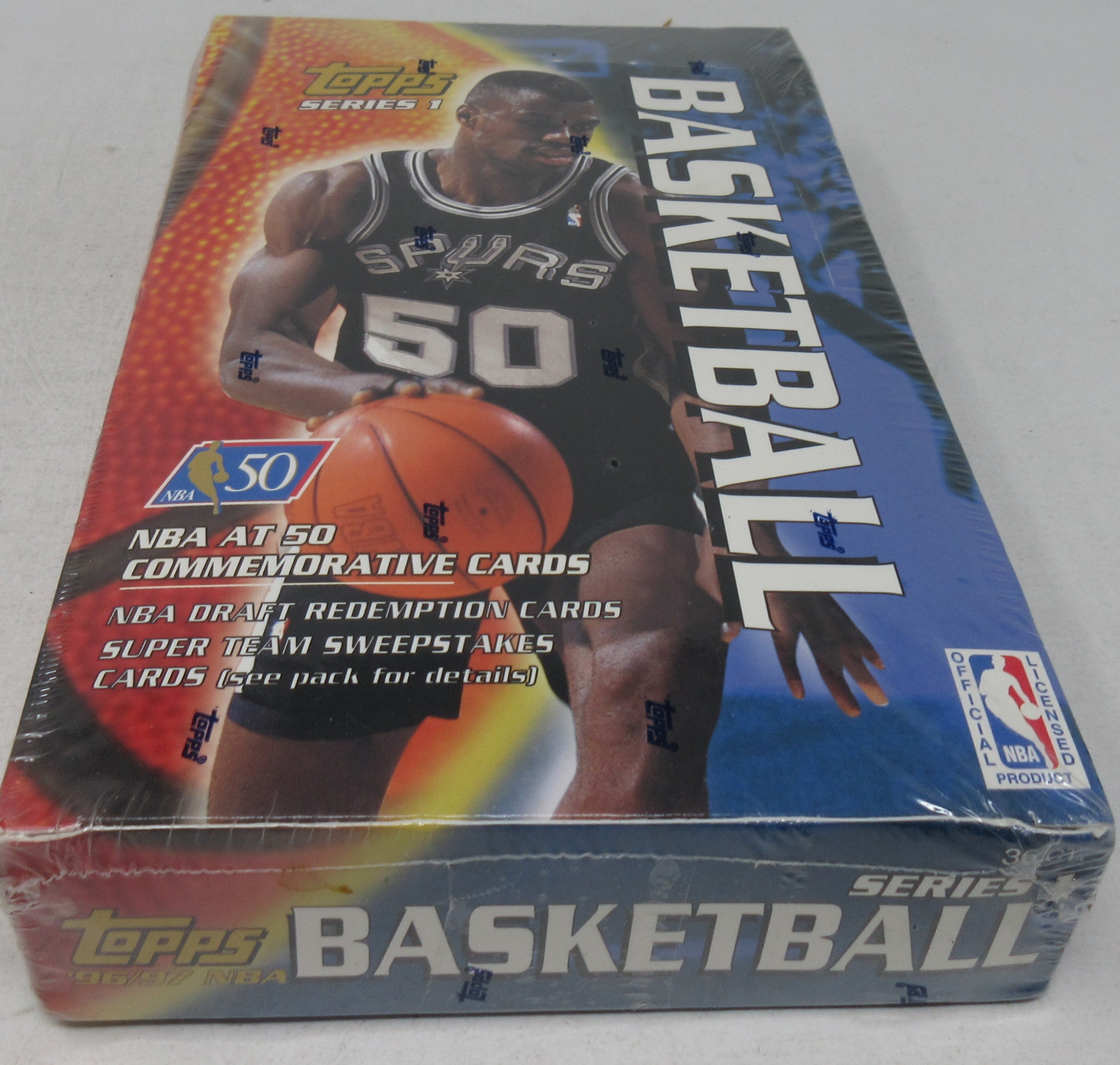 1996/97 Topps Basketball Series 1 Box (Retail) (36/11)