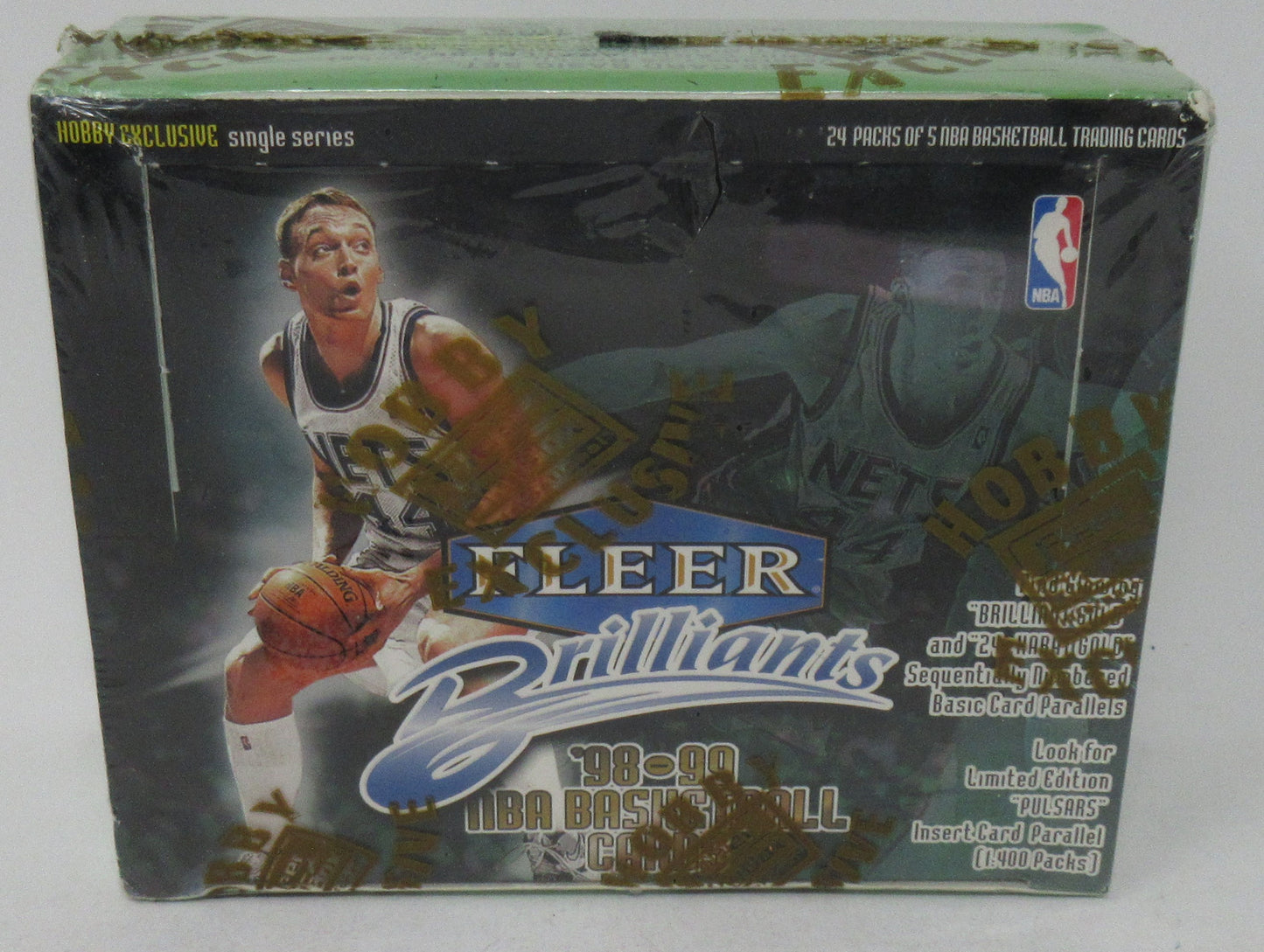 1998/99 Fleer Brilliants Basketball Box (Hobby) (24/5)