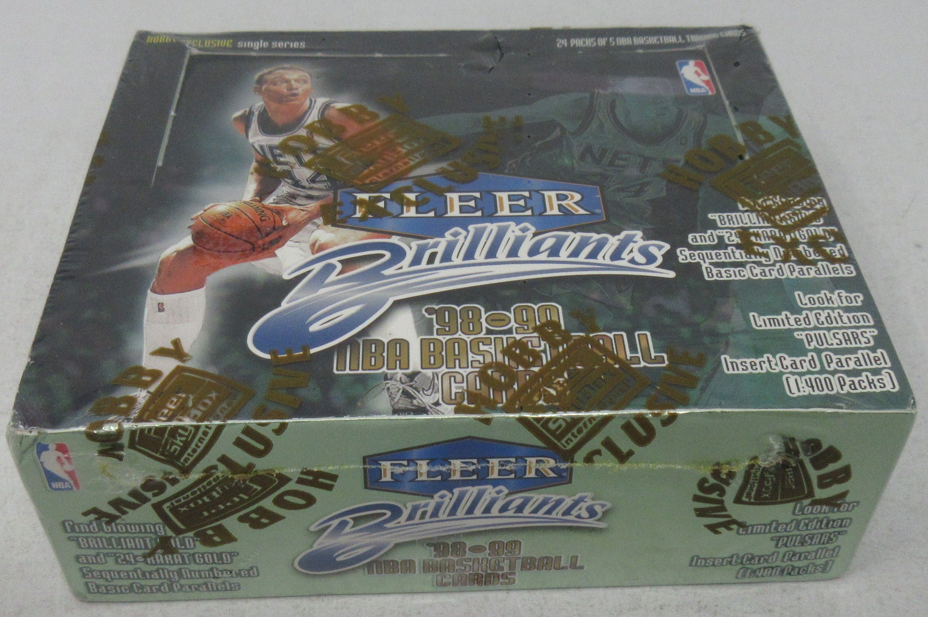 1998/99 Fleer Brilliants Basketball Box (Hobby) (24/5)