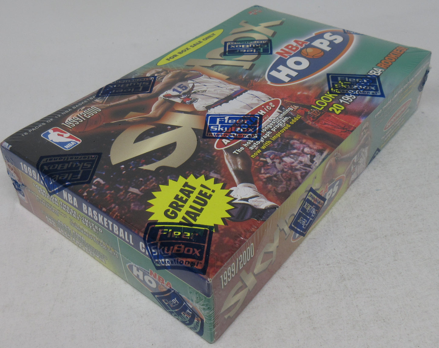 1999/00 Skybox Hoops Basketball Blaster Box (Retail) (16/12)