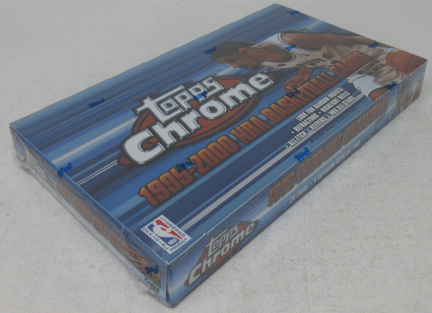 1999/00 Topps Chrome Basketball Box (Retail) (24/4)