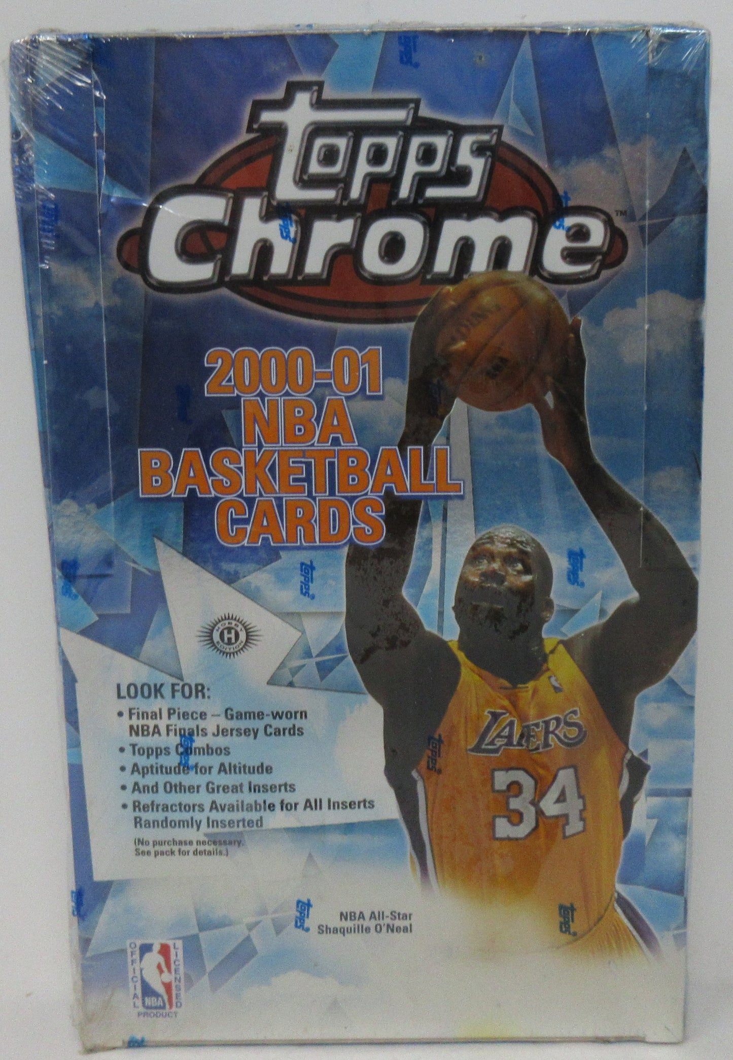 2000/01 Topps Chrome Basketball Box (Hobby) (24/4)