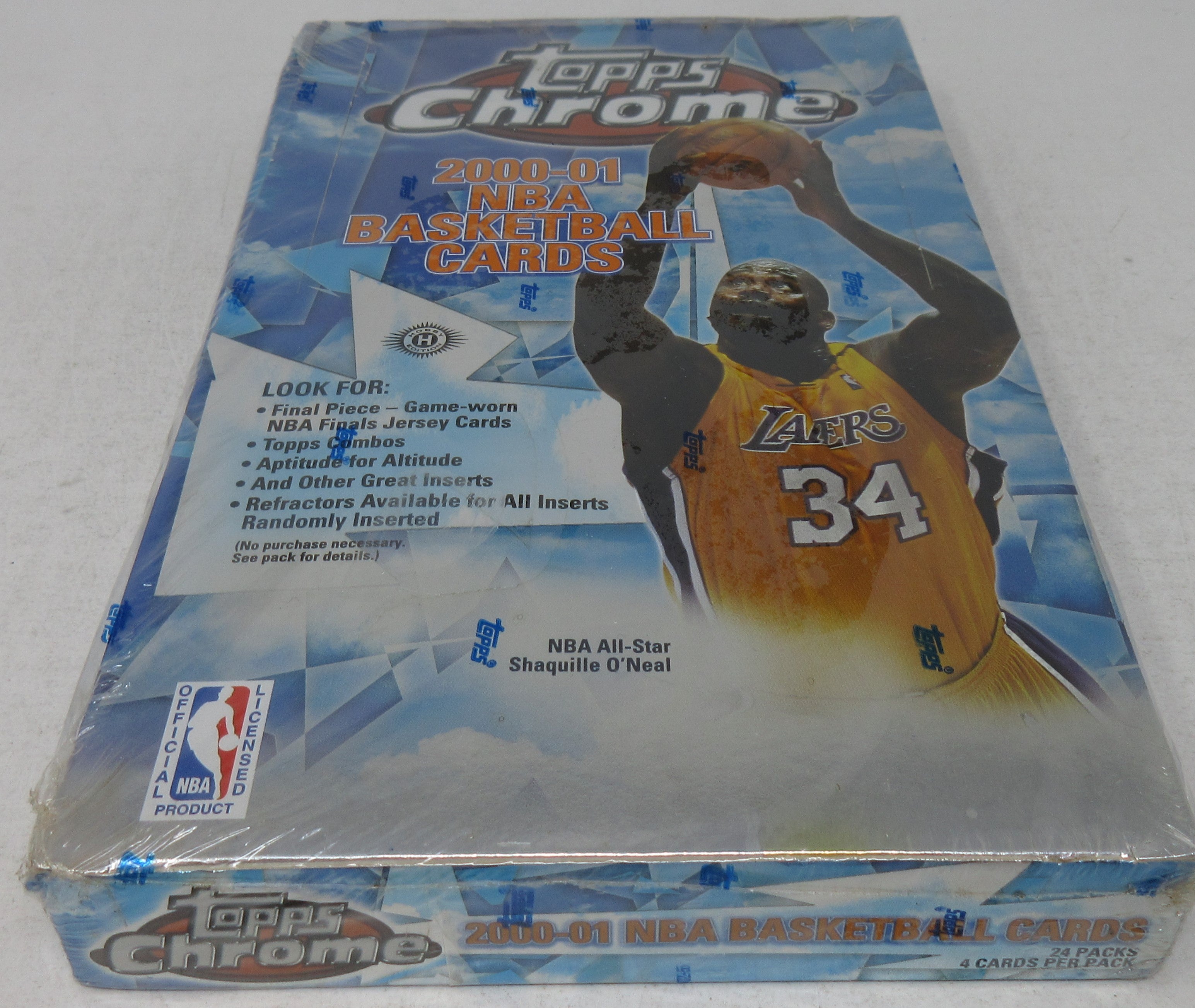 2000/01 Topps Chrome Basketball Box (Hobby) (24/4)
