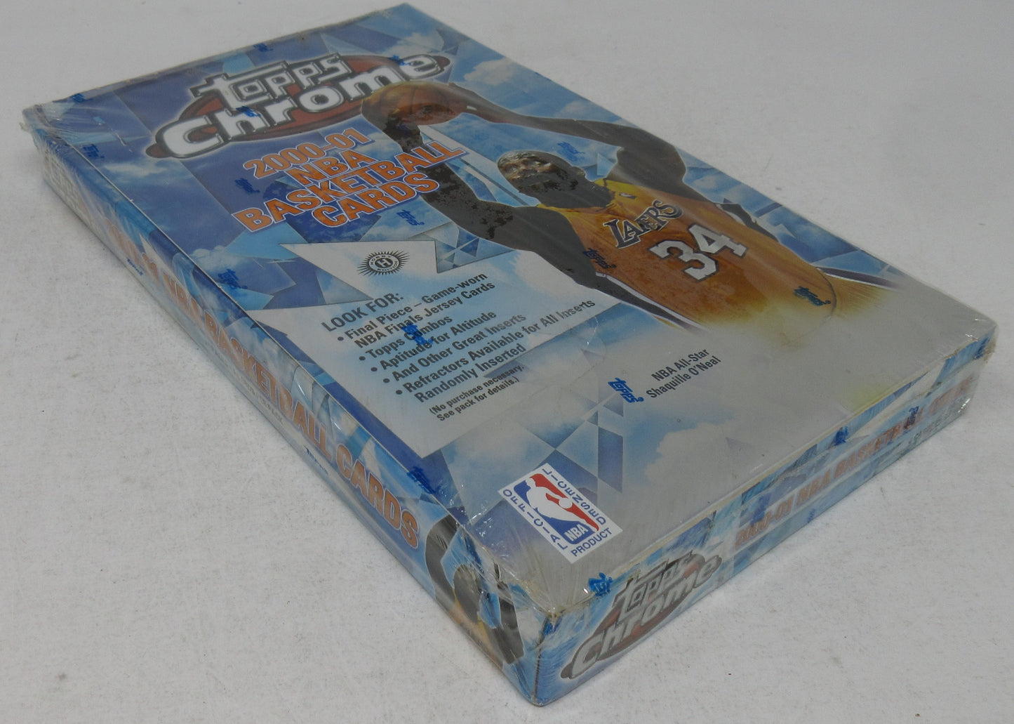 2000/01 Topps Chrome Basketball Box (Hobby) (24/4)