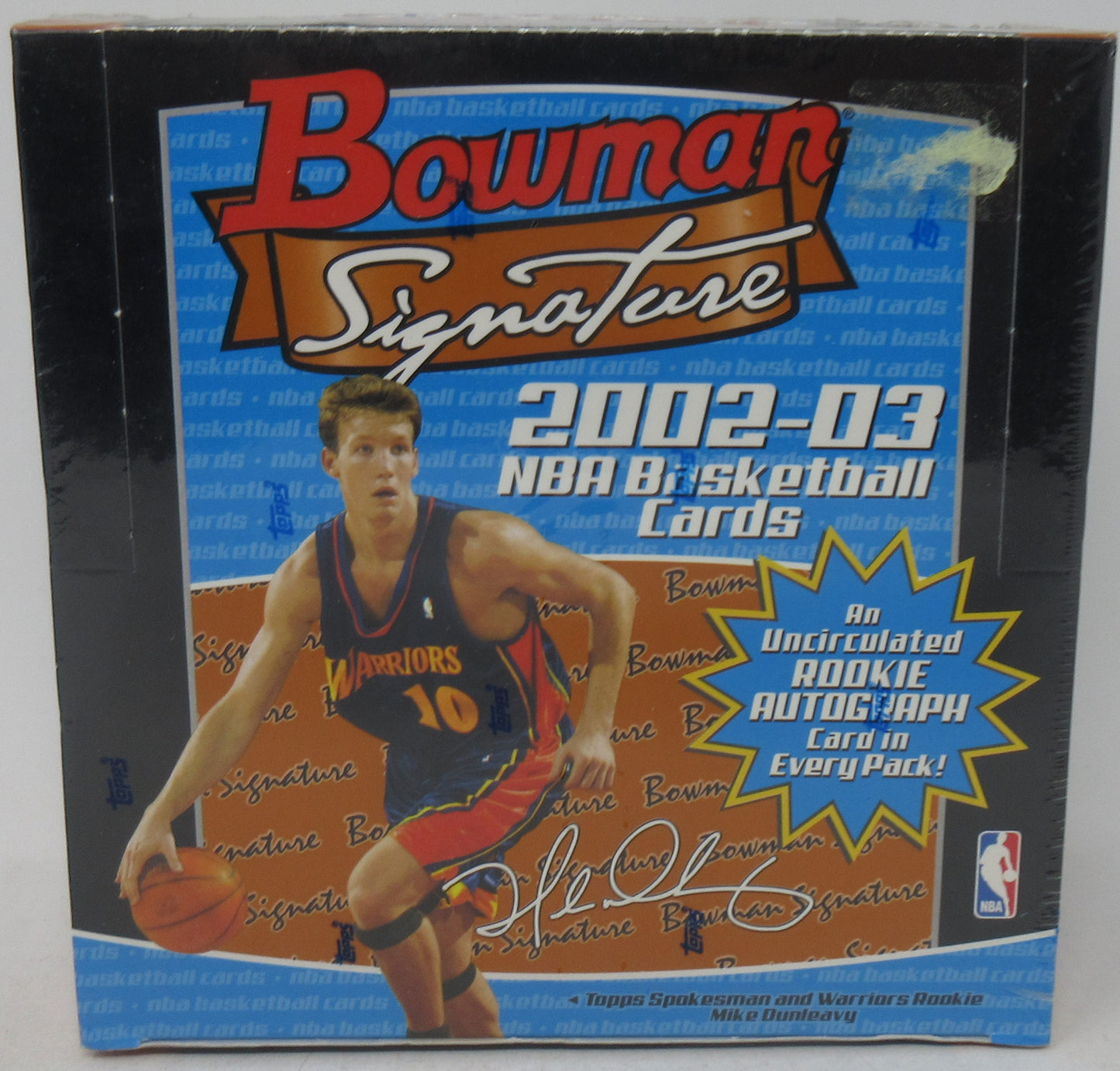 2002/03 Bowman Signature Basketball Box (Hobby) (6/6)