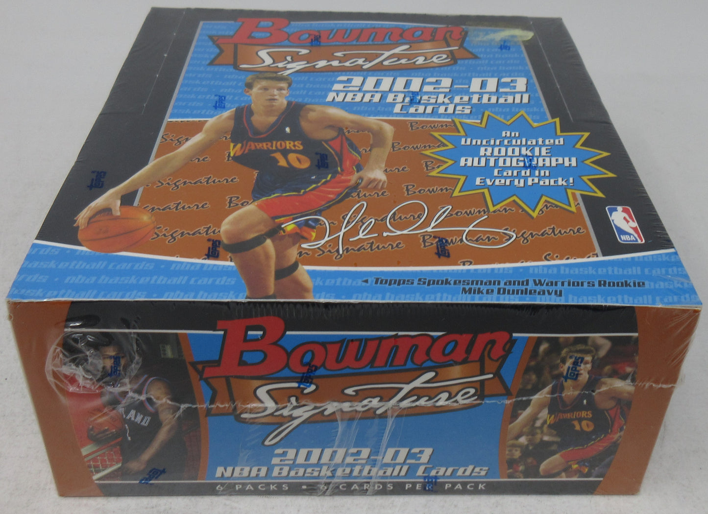 2002/03 Bowman Signature Basketball Box (Hobby) (6/6)