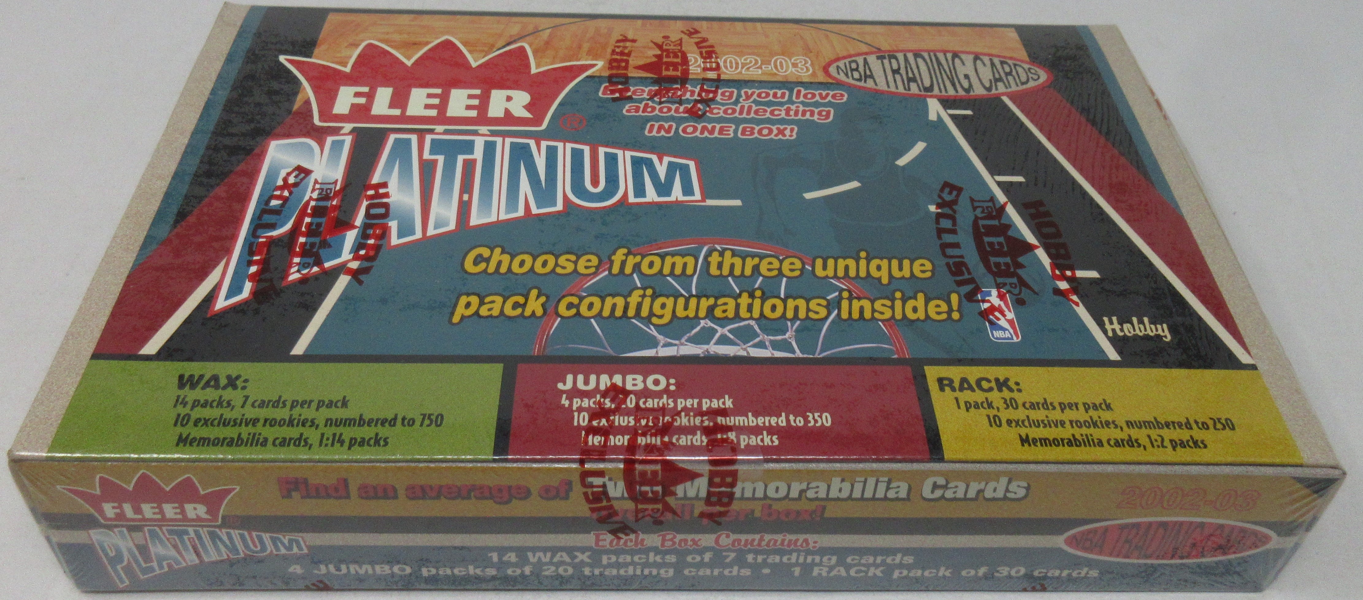 2002/03 Fleer Platinum Basketball Box (Hobby)