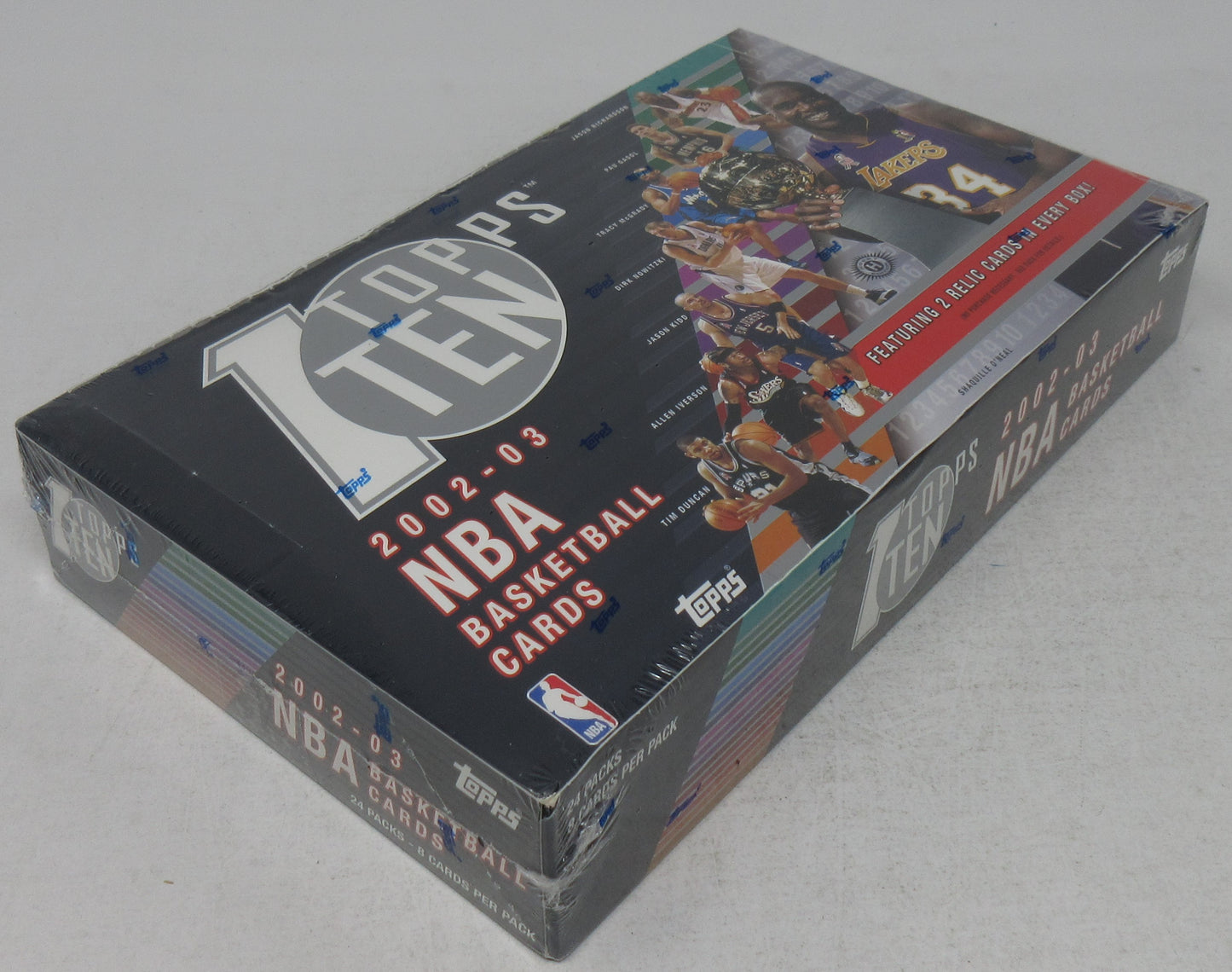 2002/03 Topps Ten Basketball Box (Hobby) (24/8)