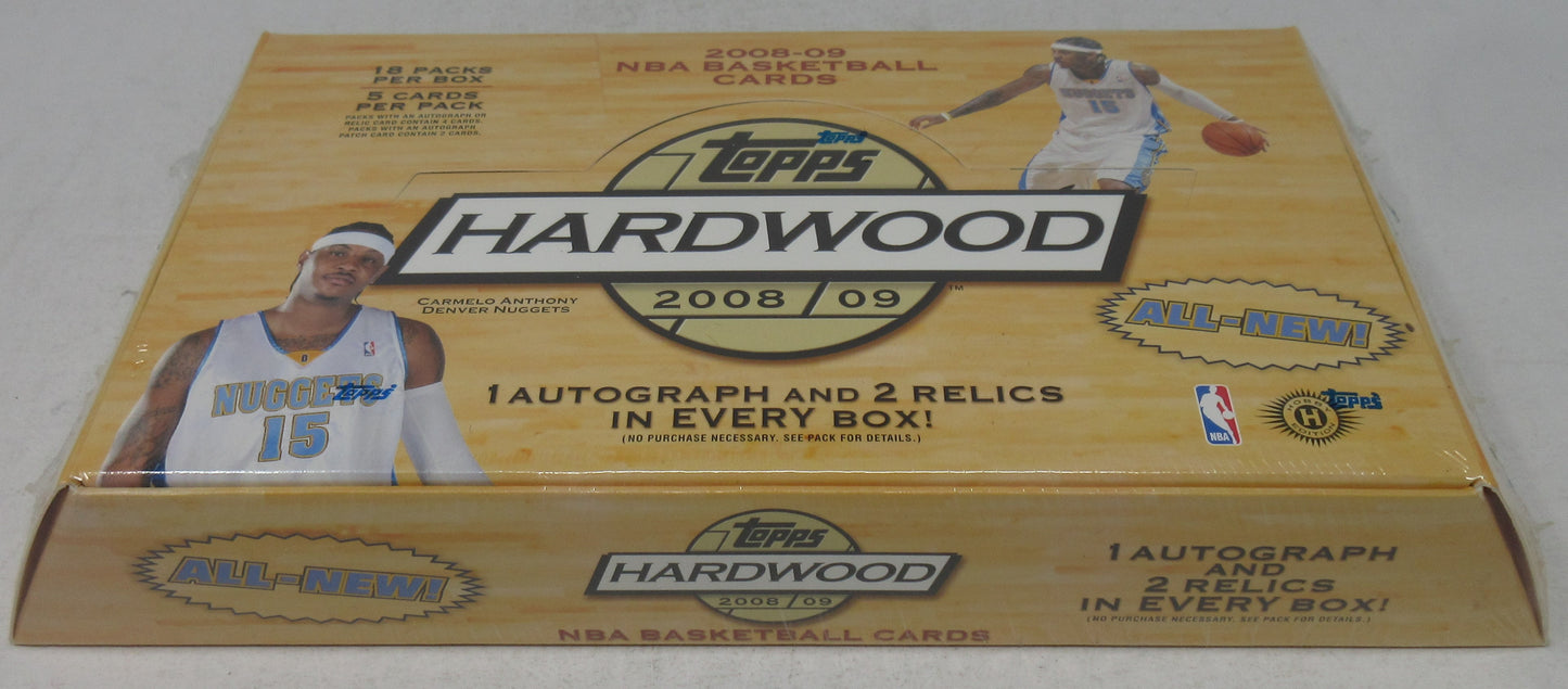 2008/09 Topps Hardwood Basketball Box (Hobby) (18/5)