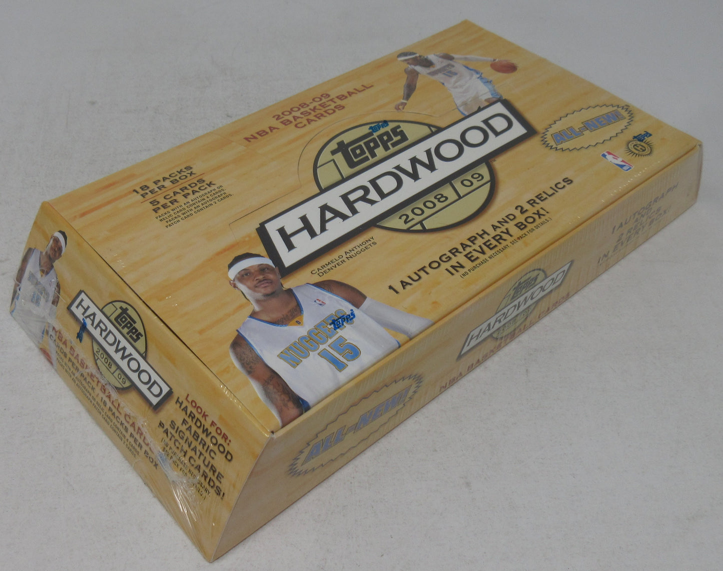 2008/09 Topps Hardwood Basketball Box (Hobby) (18/5)