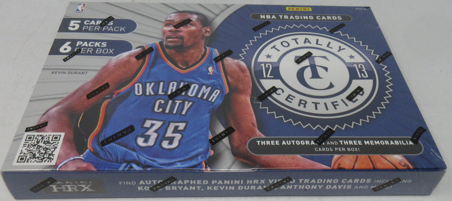 2012/13 Panini Totally Certified Basketball Box (Hobby) (6/5)