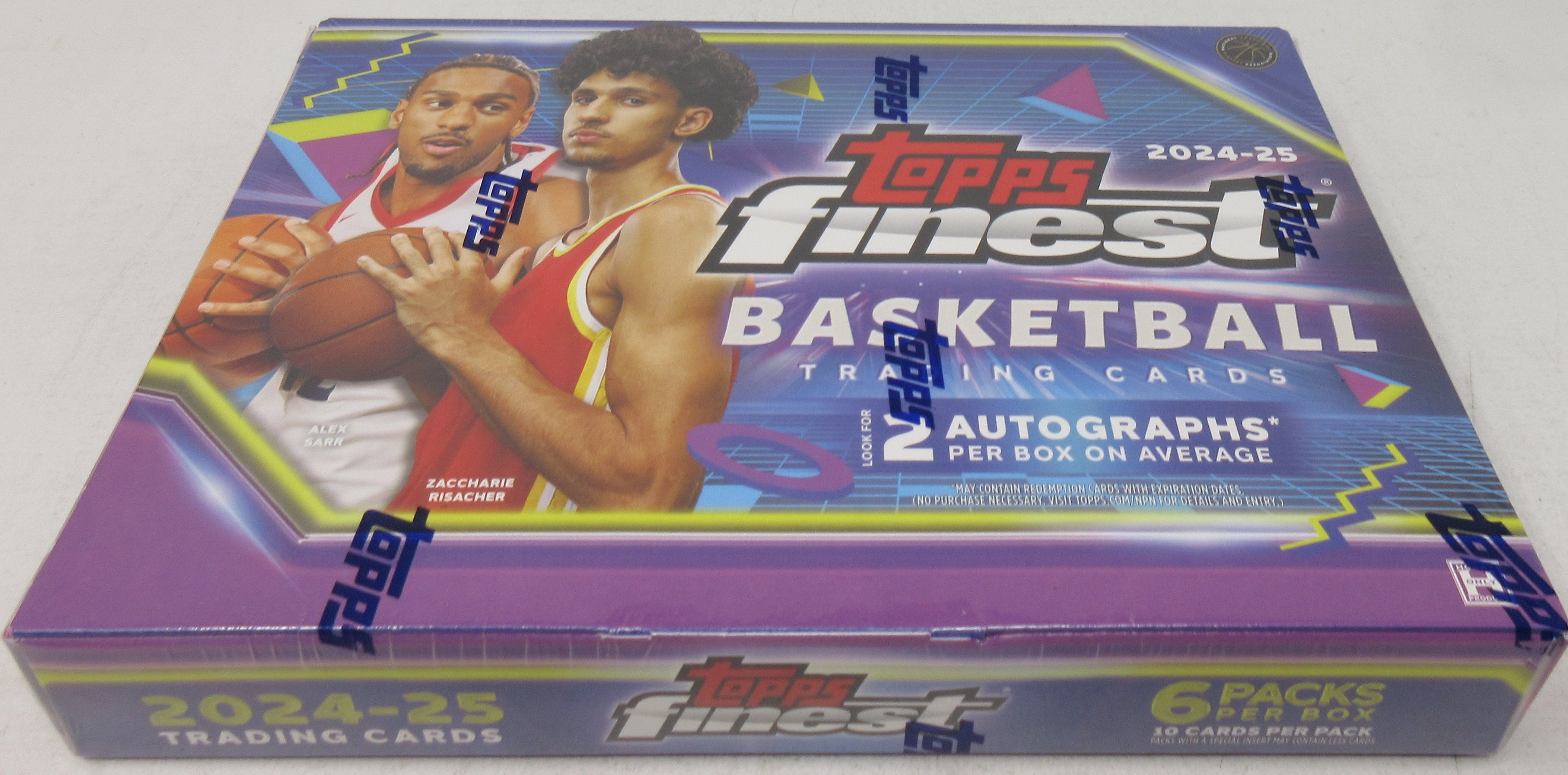 2024/25 Topps Finest Basketball Box (6/10) (Hobby)