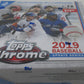 2019 Topps Chrome Baseball Update Series Mega Box (7/4)