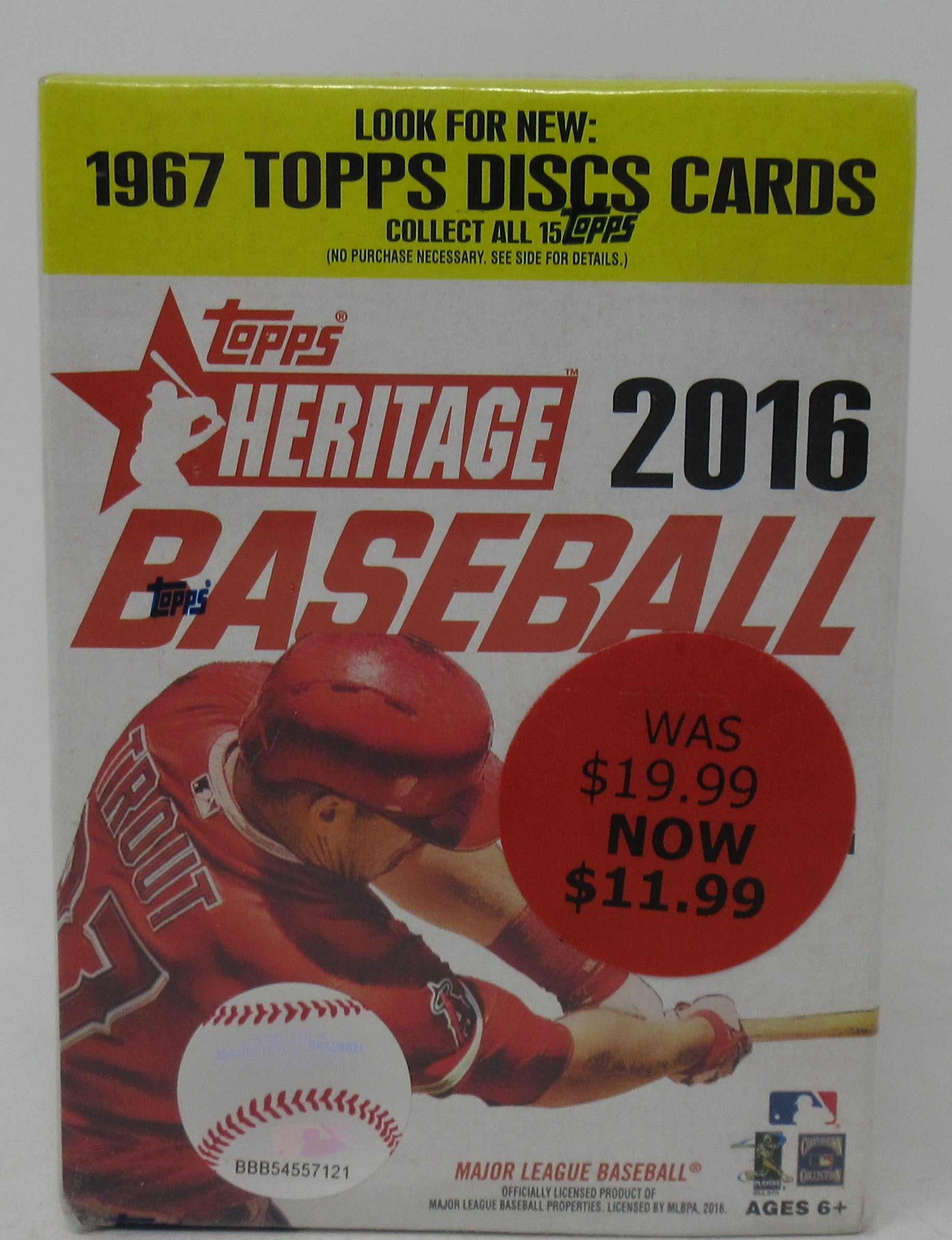 2016 Topps Heritage Baseball Blaster Box (8/9)