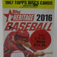 2016 Topps Heritage Baseball Blaster Box (8/9)