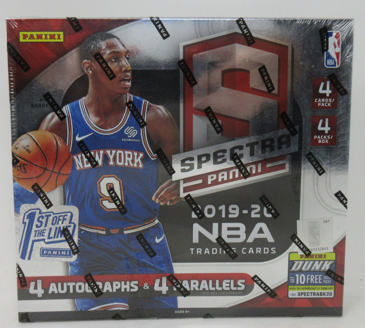 2019/20 Panini Spectra Basketball 1st Off The Line Box (Hobby) (4/4)