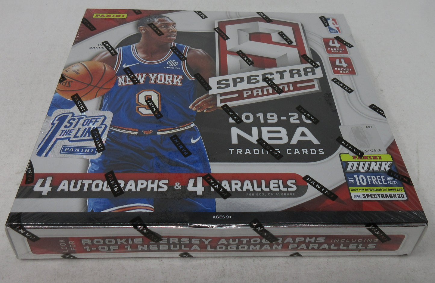 2019/20 Panini Spectra Basketball 1st Off The Line Box (Hobby) (4/4)