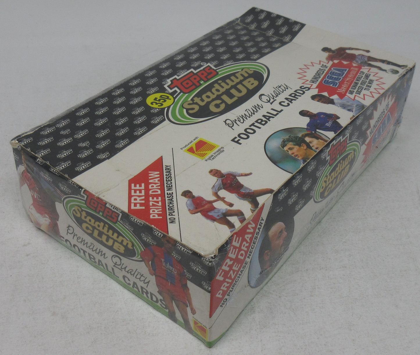 1992/93 Topps Stadium Club Soccer (Football) Box