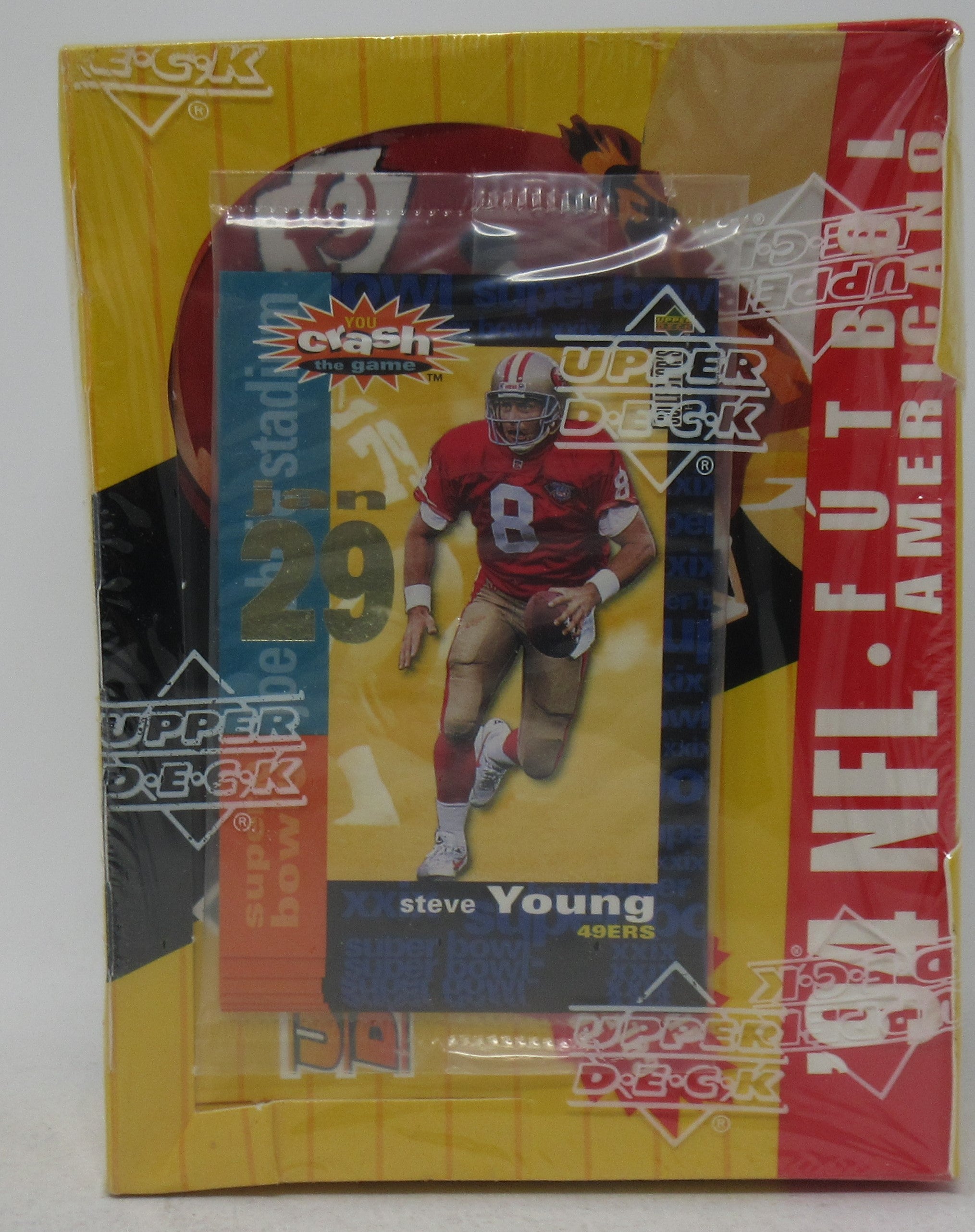 1994 Upper Deck Collector's Choice Football Box (w/ Promo) (Spanish) (36/10)