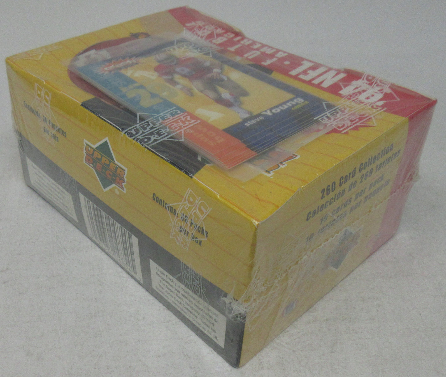 1994 Upper Deck Collector's Choice Football Box (w/ Promo) (Spanish) (36/10)