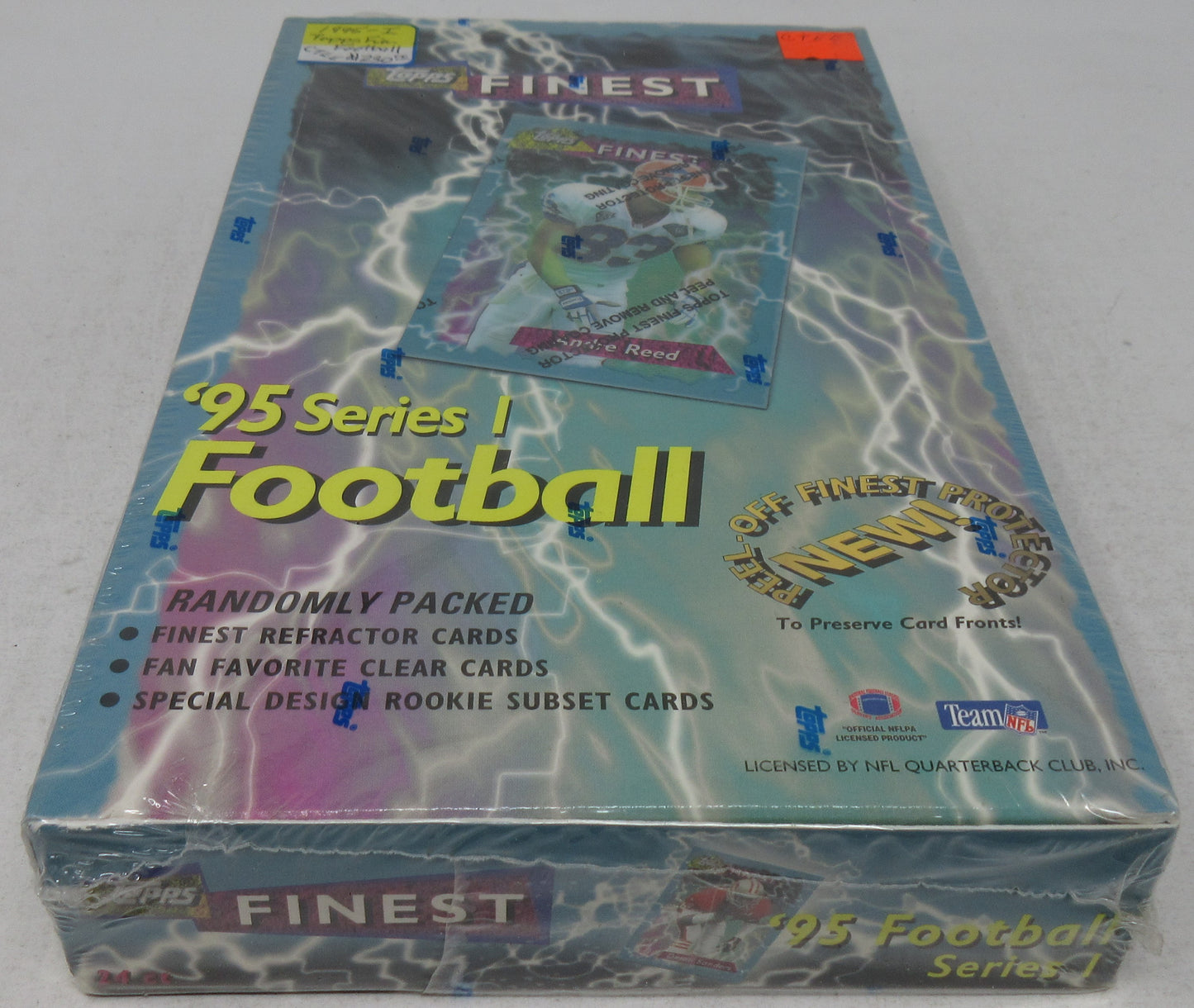 1995 Topps Finest Football Series 1 Box (Hobby) (24/6)