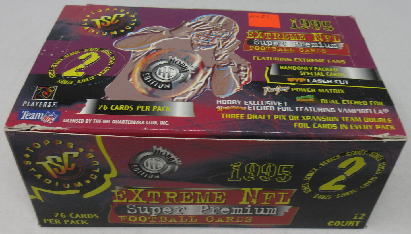 1995 Topps Stadium Club Football Series 2 Jumbo Box (Hobby) (12/26)