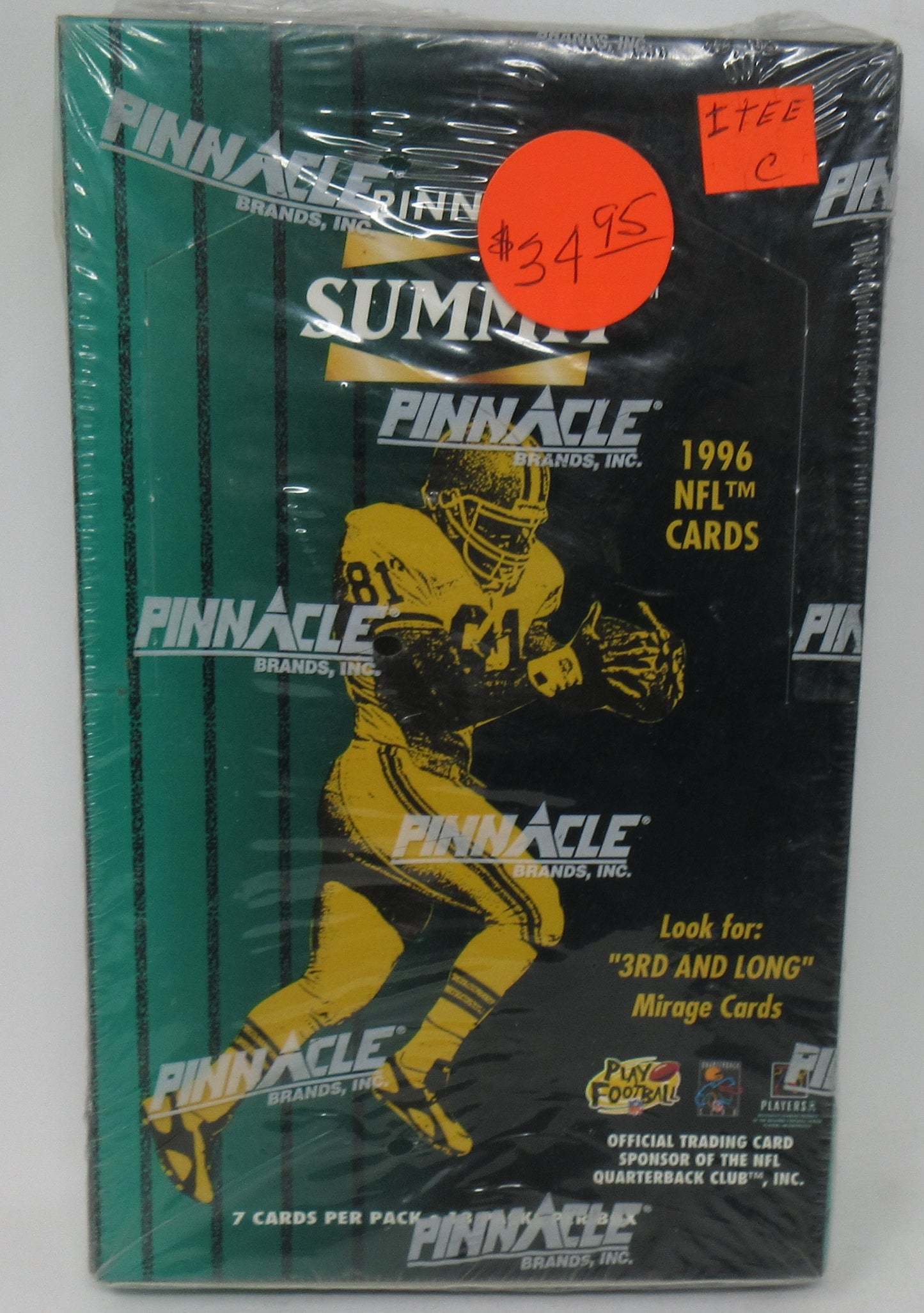 1996 Pinnacle Summit Football Box (18/7)