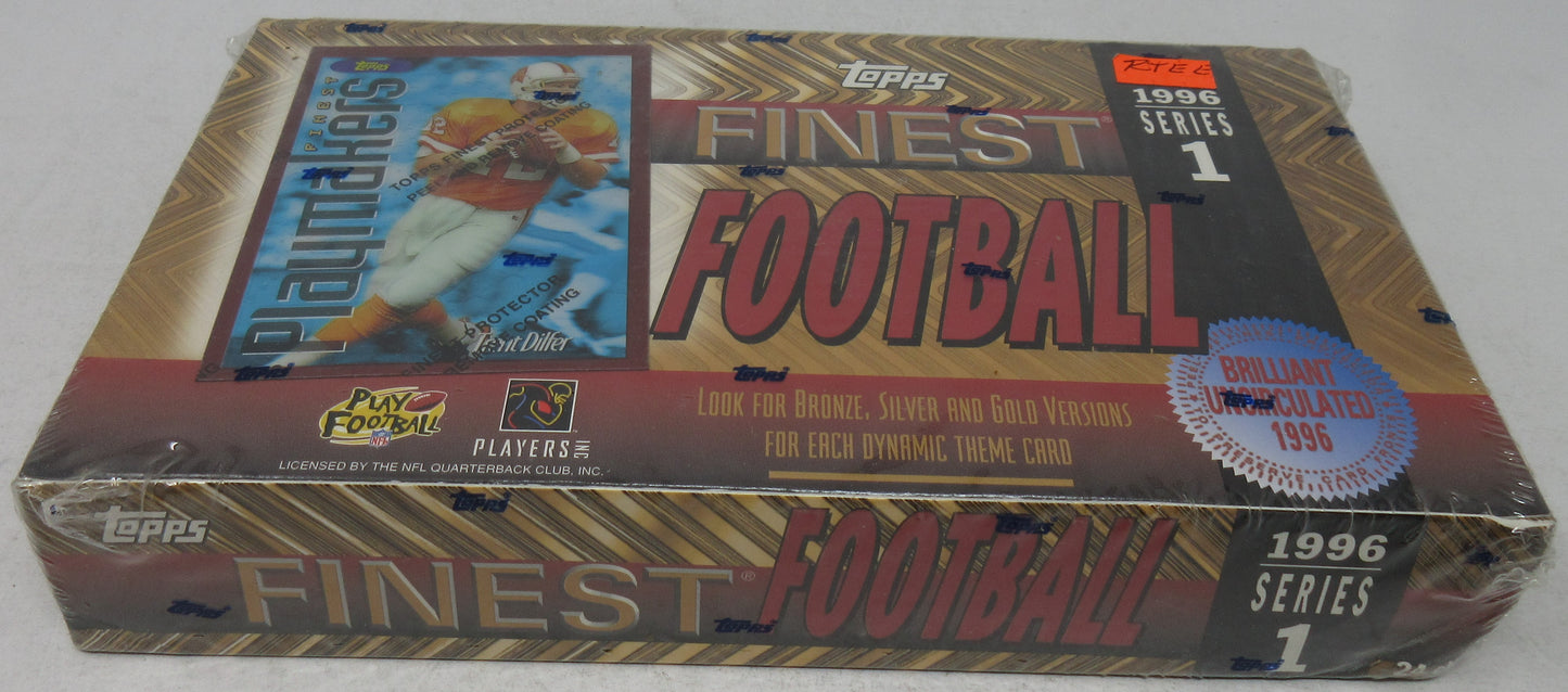 1996 Topps Finest Football Series 1 Box (Hobby) (24/4)
