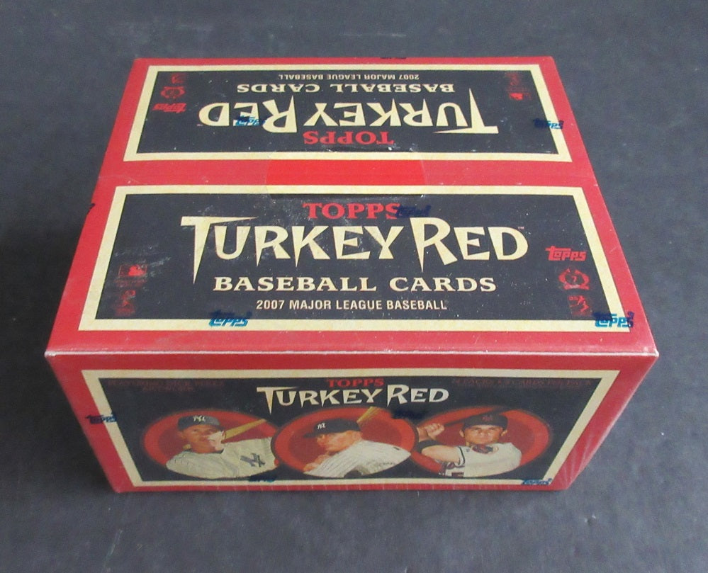 2007 Topps Turkey Red Baseball Box (Retail) (24/8)