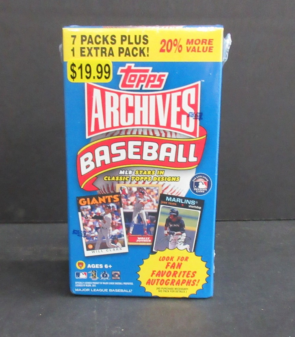 2012 Topps Archives Baseball Blaster Box (8/8)