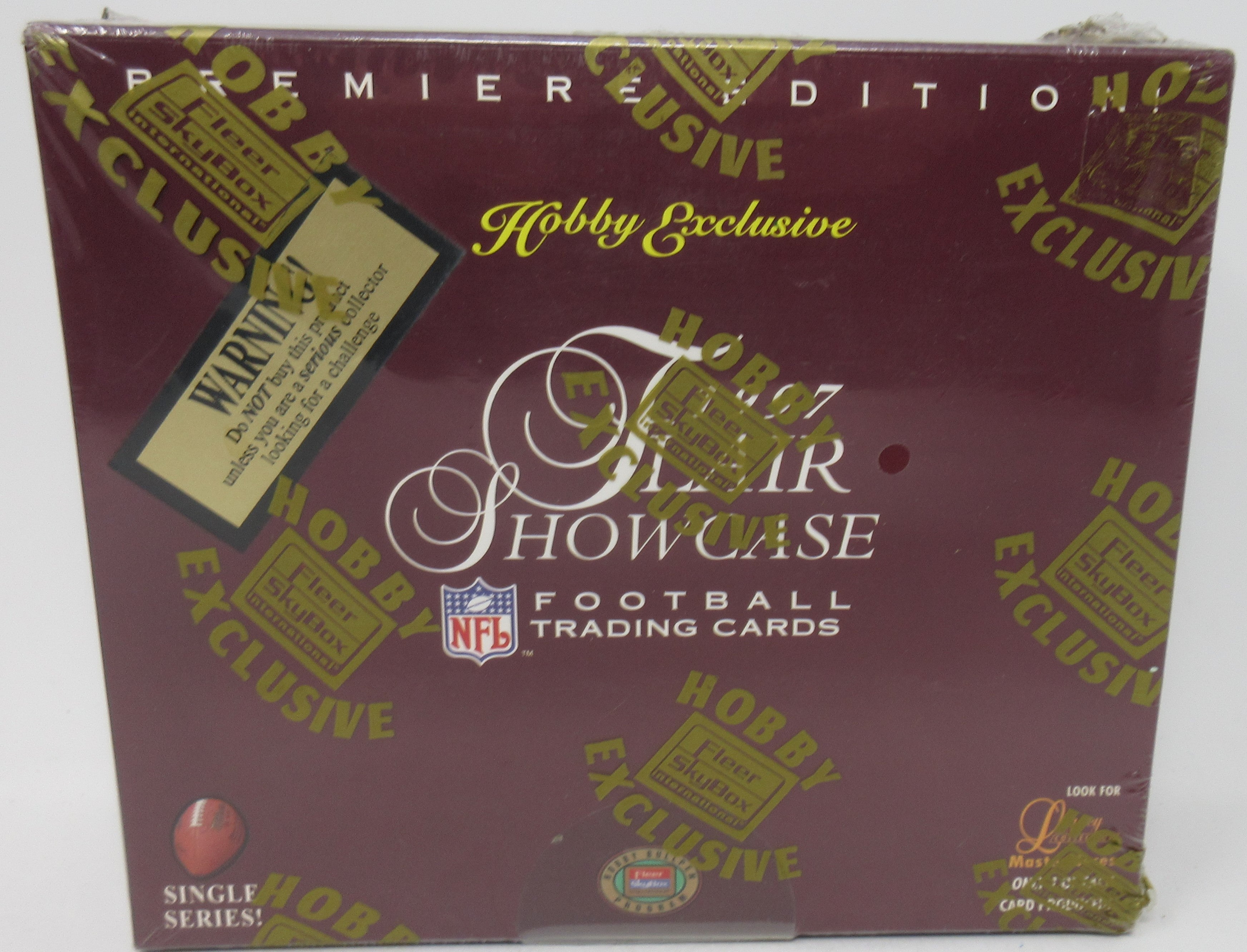 1997 Fleer Flair Showcase Football Box (Hobby) (24/5)
