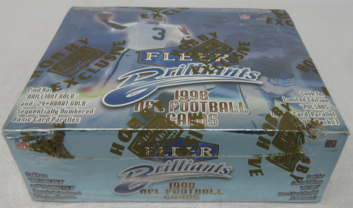 1998 Fleer Brilliants Football Box (Hobby) (24/5)