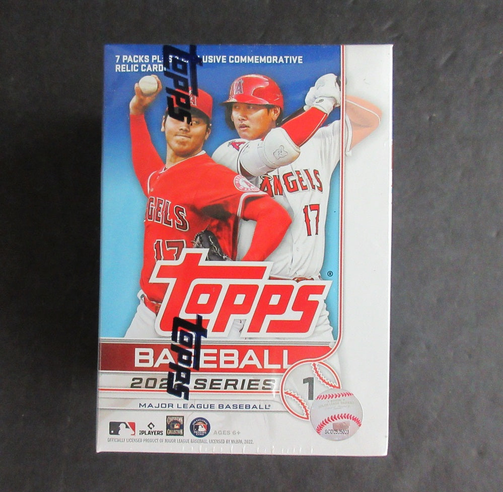 2022 Topps Baseball Series 1 Blaster Box (7/14)