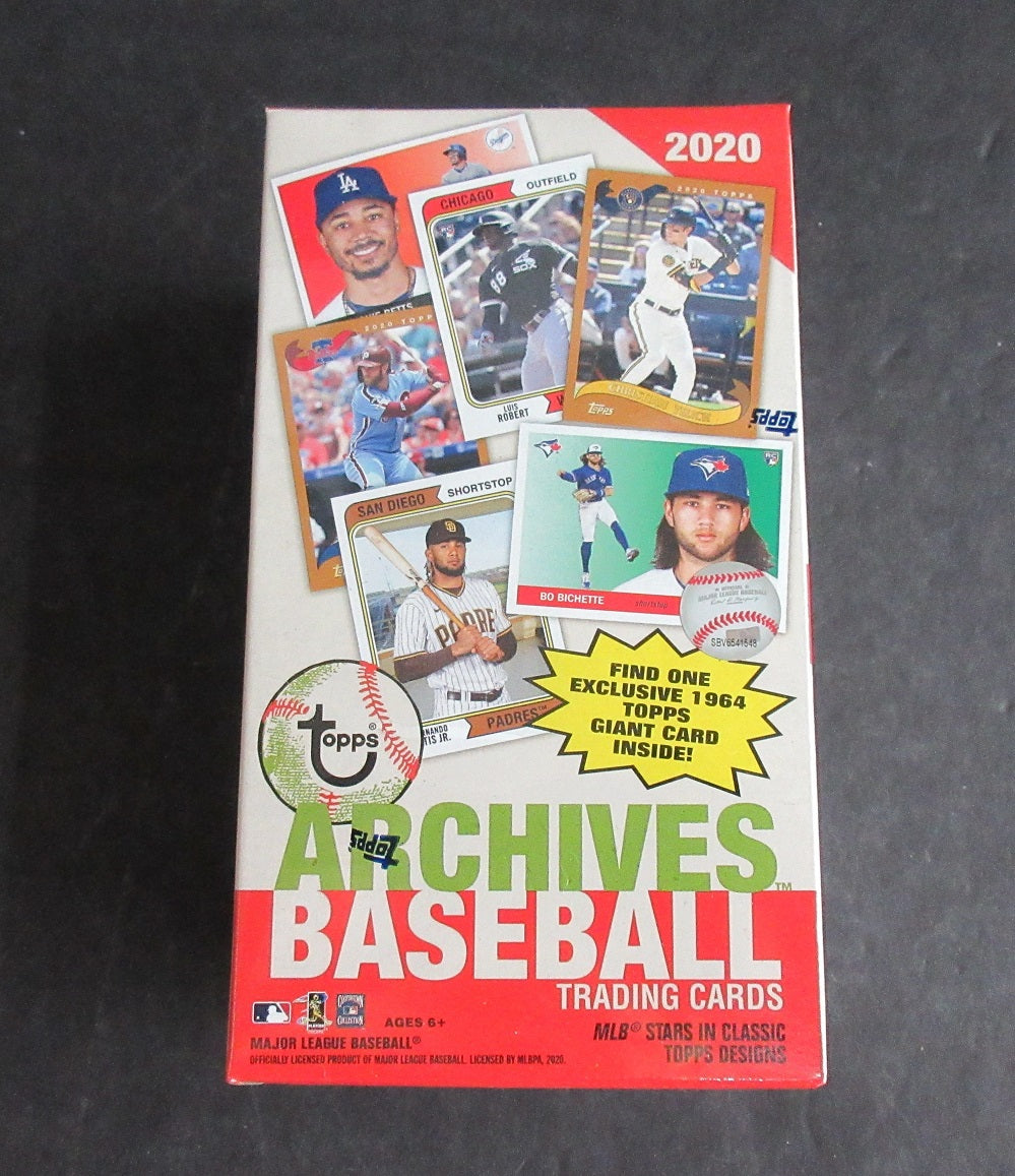 2020 Topps Archives Baseball Blaster Box (7/8)