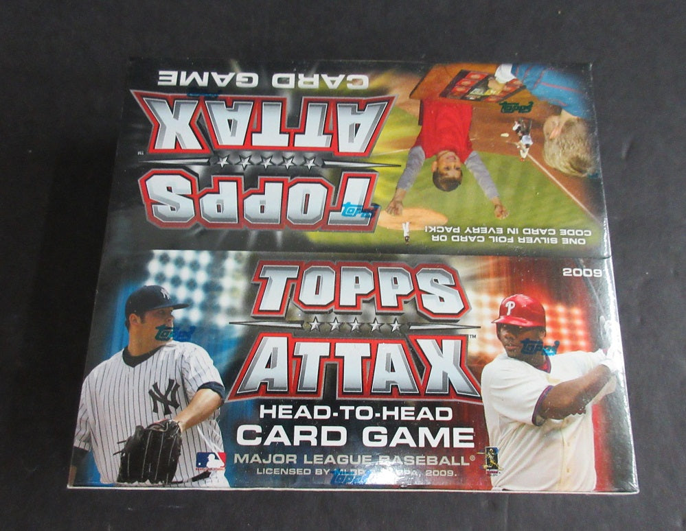 2009 Topps Attax Baseball Card Game Box