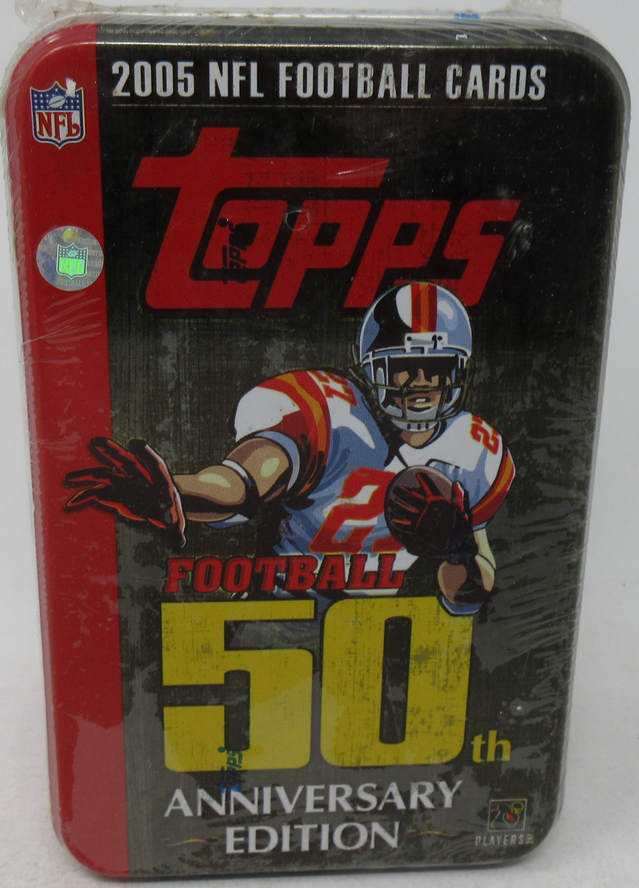 2005 Topps Football 50th Anniversary Box (Tin) (60)