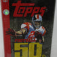 2005 Topps Football 50th Anniversary Box (Tin) (60)