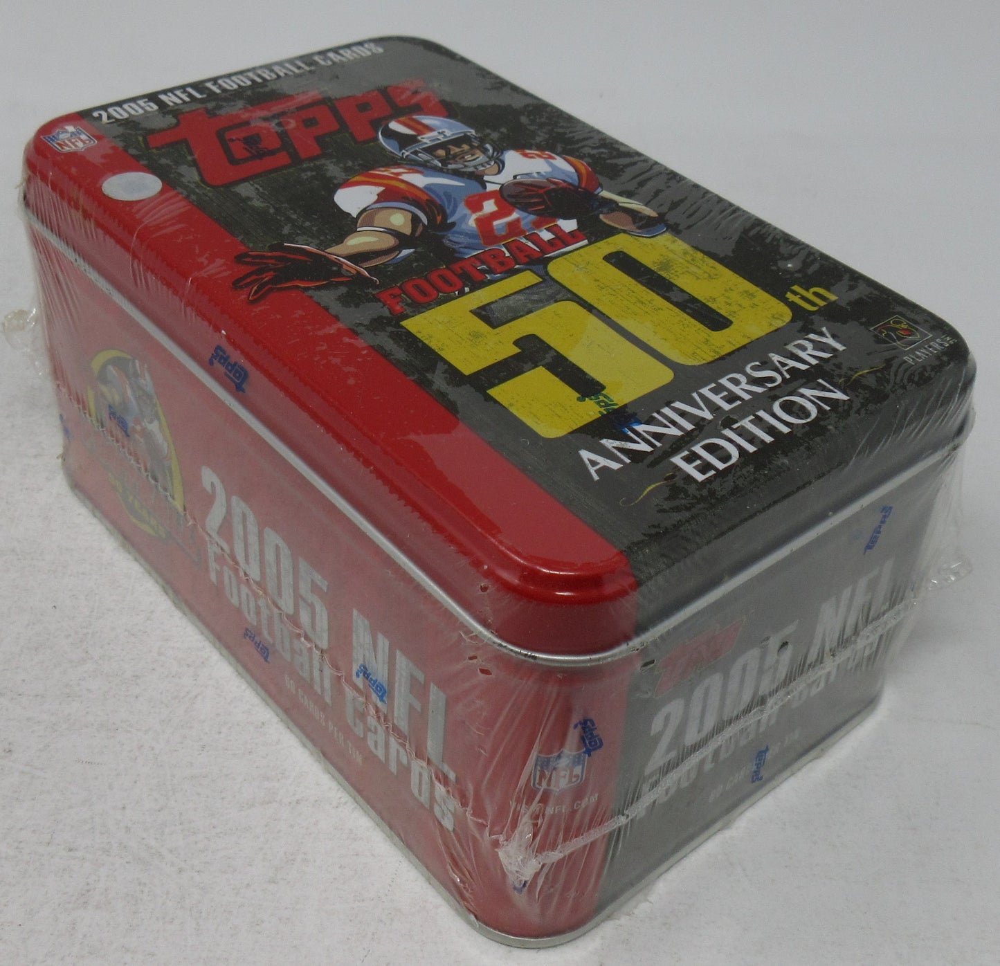 2005 Topps Football 50th Anniversary Box (Tin) (60)