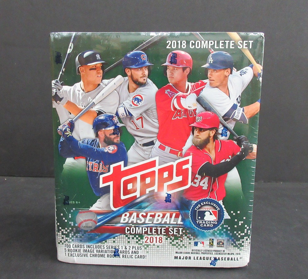 2018 Topps Baseball Complete Factory Set Unopened Box (Square)