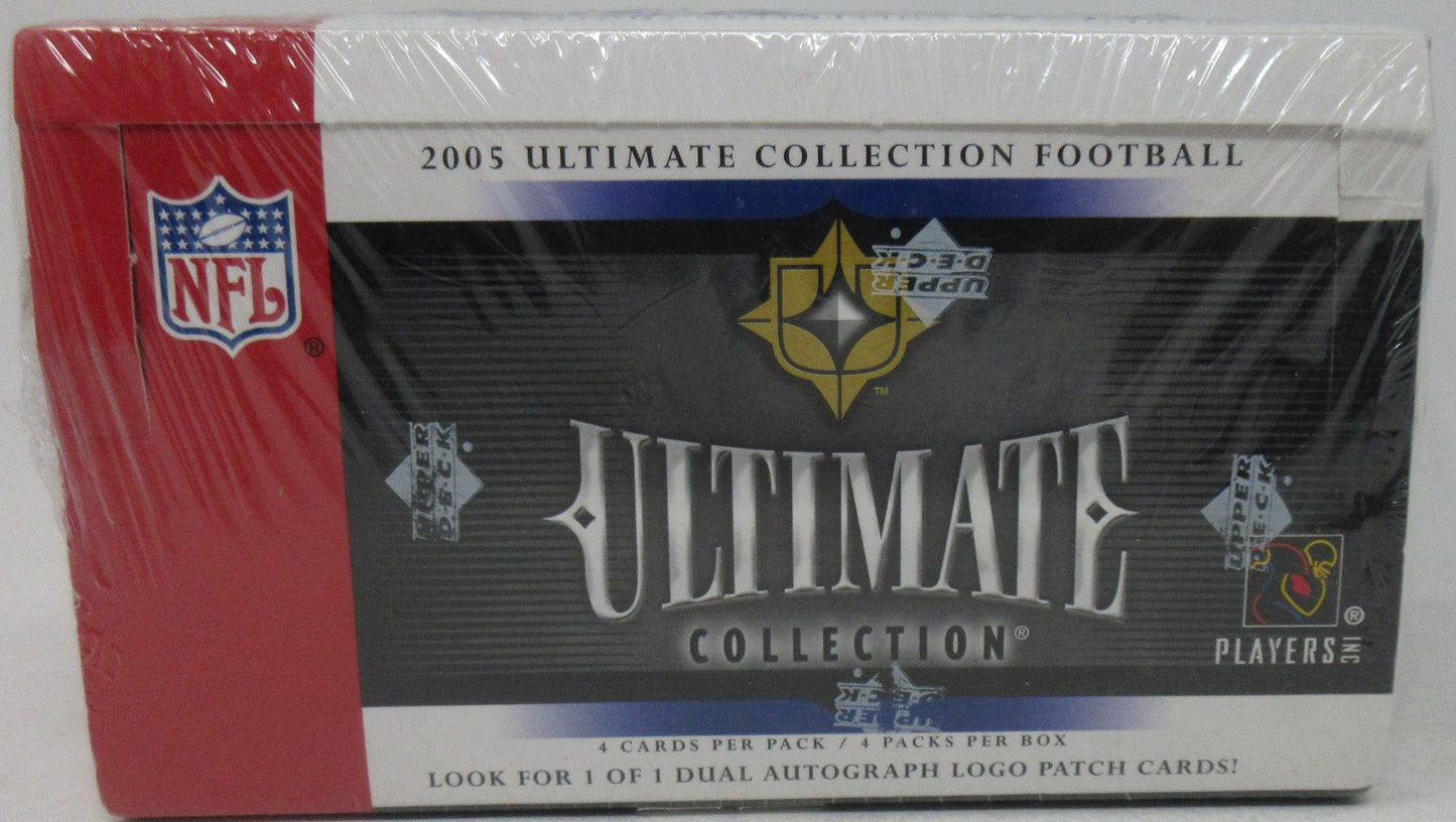 2005 Upper Deck Ultimate Collection Football Box (Hobby) (4/4)