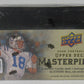 2008 Upper Deck Masterpieces Football Box (Hobby) (12/6)