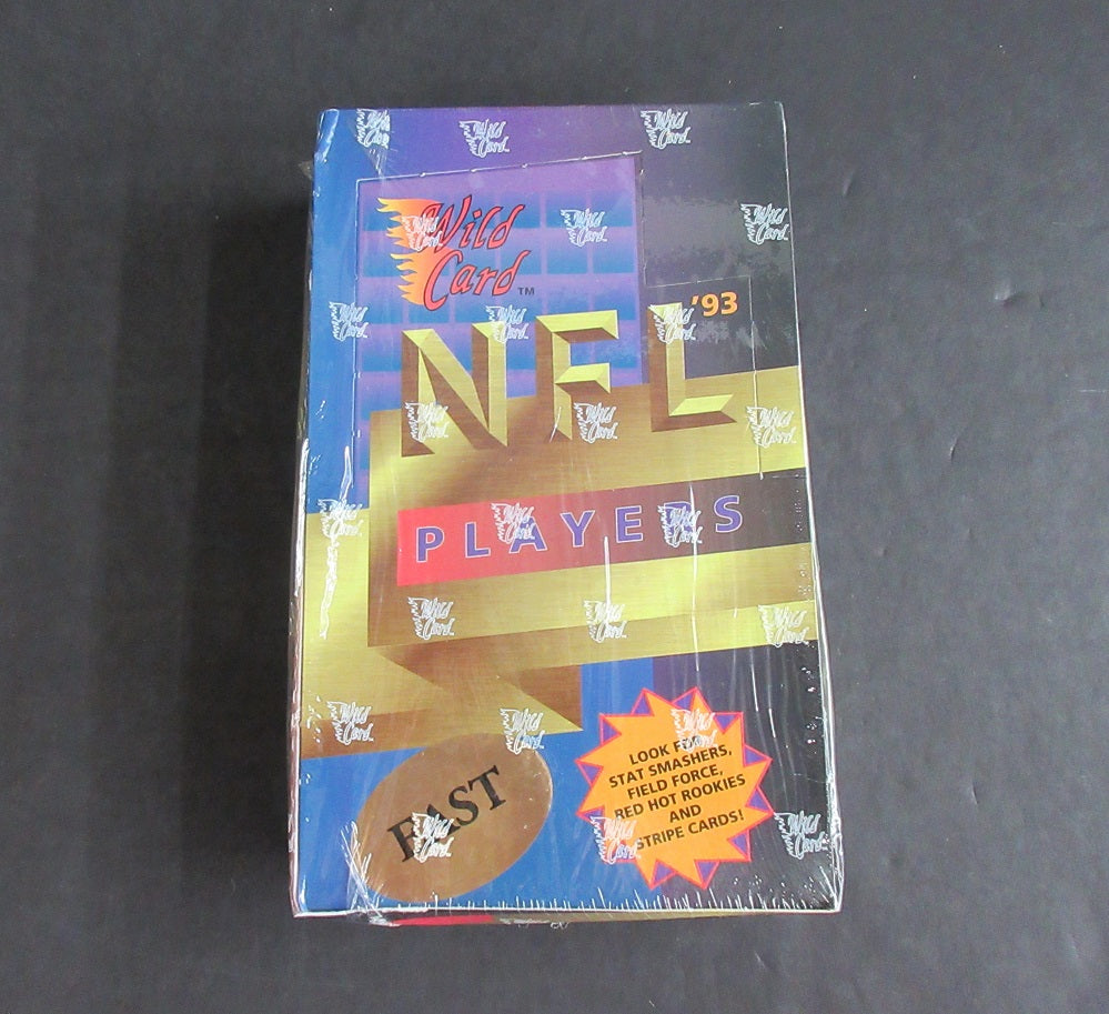 1993 Wild Card Football Box (East) (36/12)