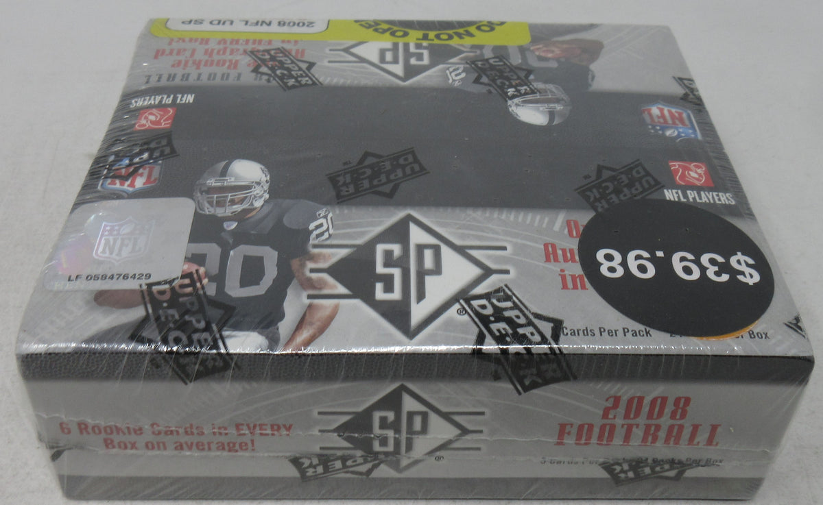 2008 Upper Deck SP Football Box (Retail) (24/5)