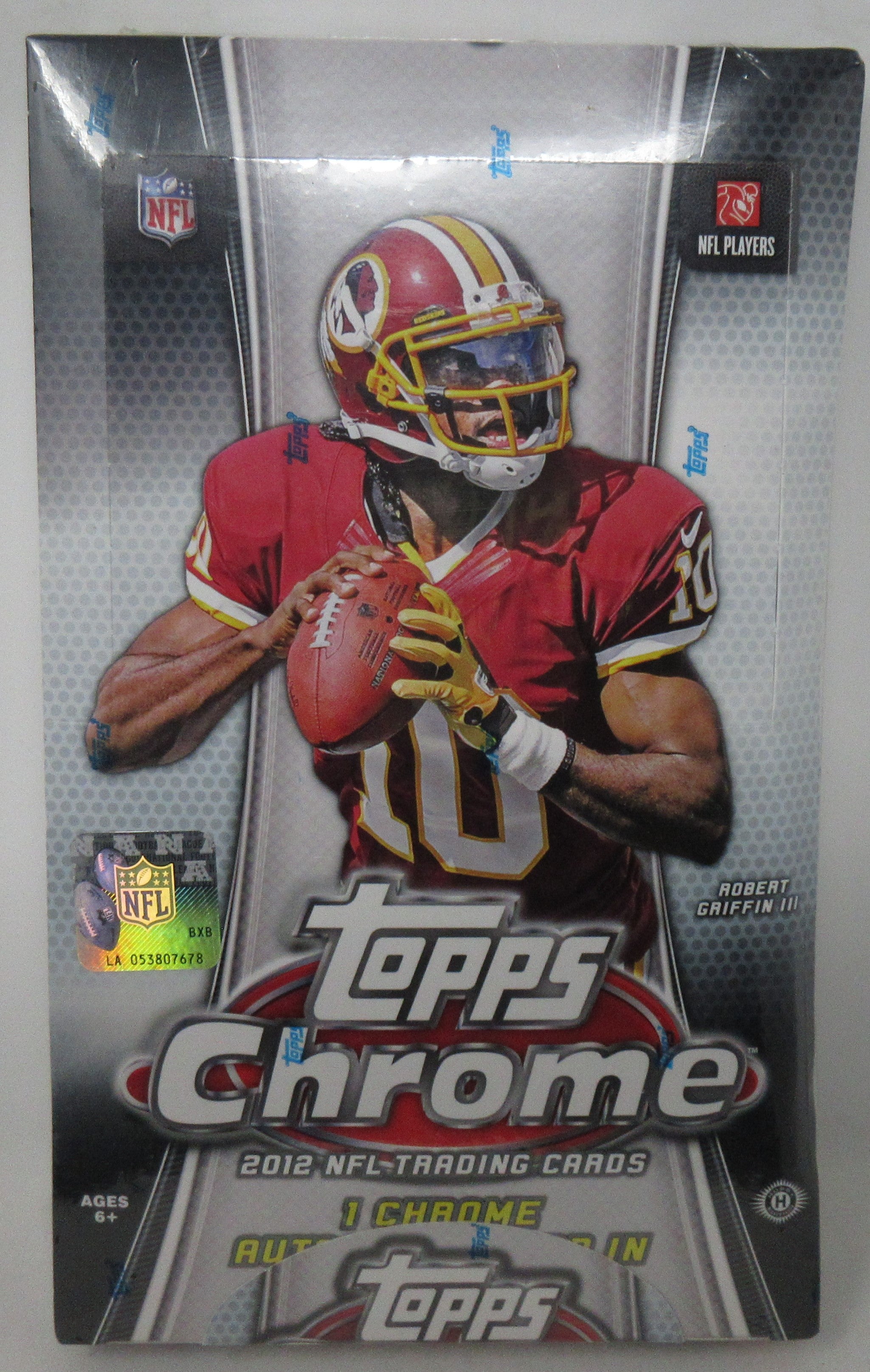 2012 Topps Chrome Football Box (Hobby) (24/4)