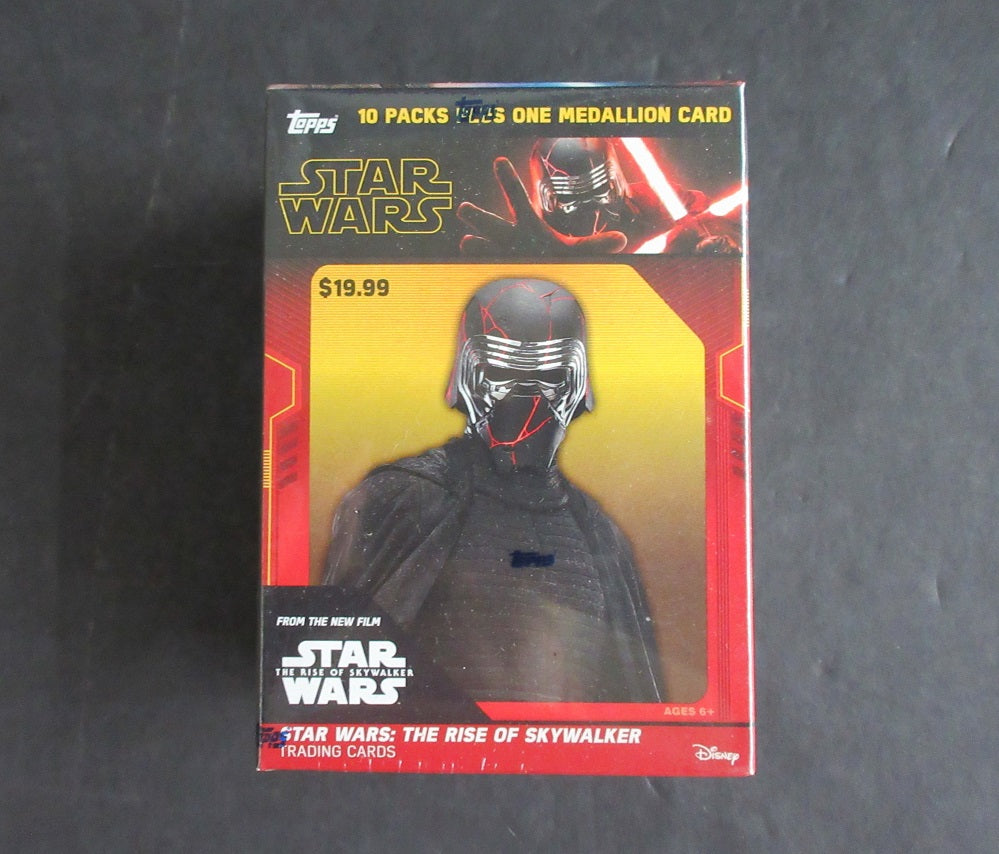 2019 Topps Star Wars The Rise of Skywalker Blaster Box (10/6 plus Medallion Card)