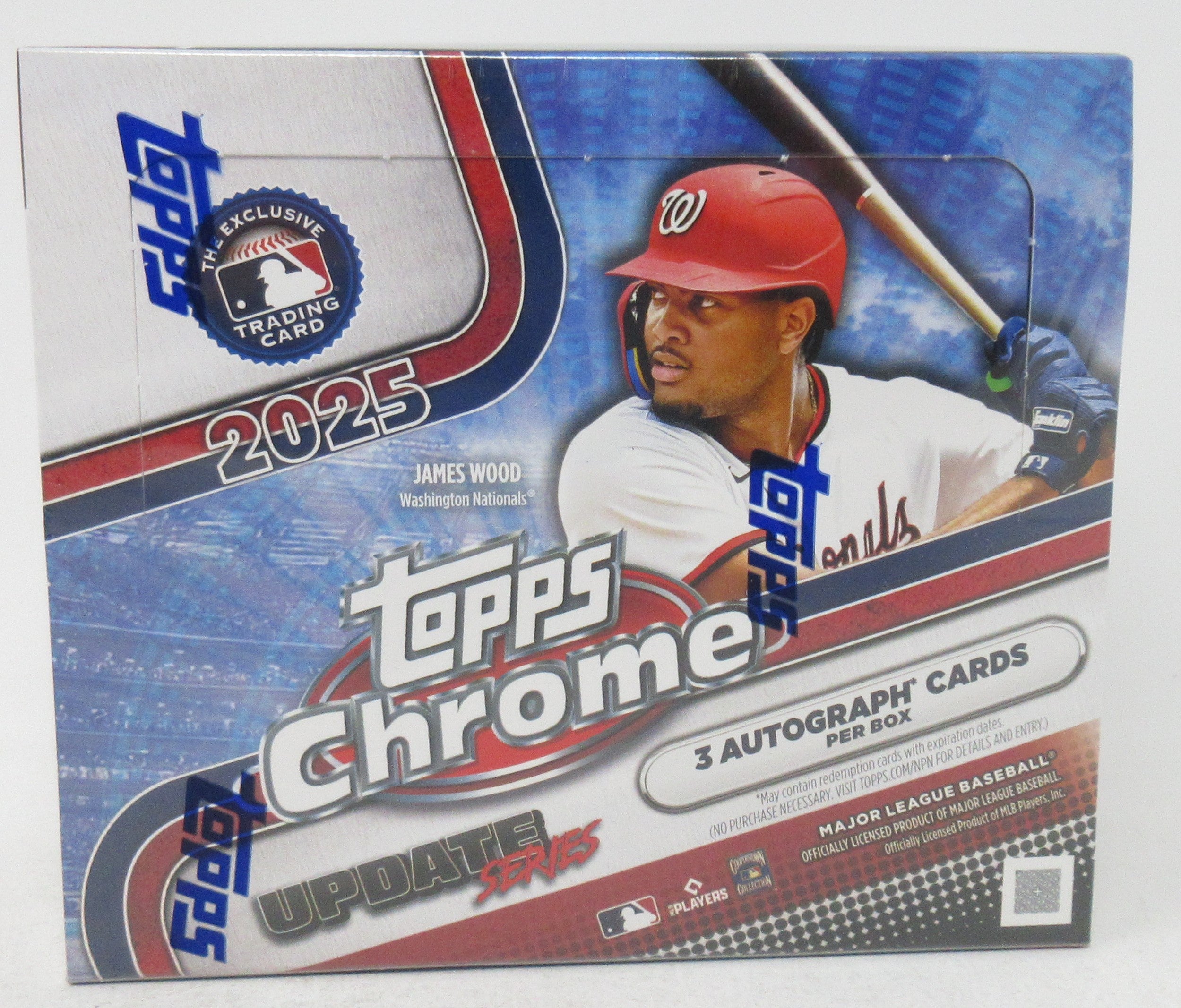 2025 Topps Chrome Baseball Update Series Jumbo Box (Hobby) (12/11)