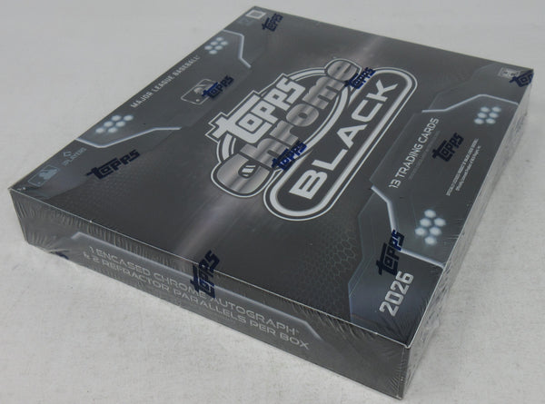 2026 Topps Chrome Black Baseball Box (Hobby) (1/13) – Baseball