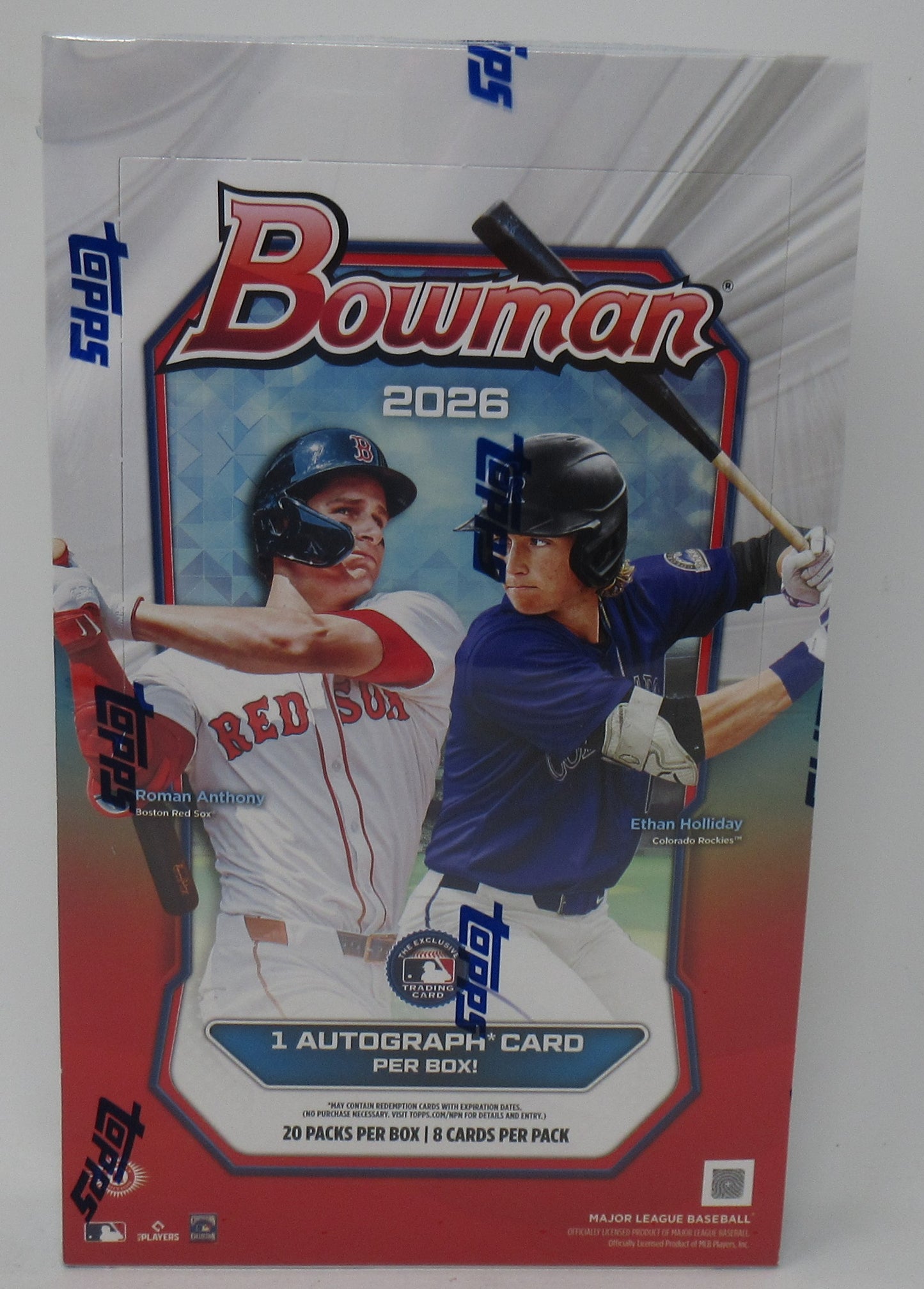 2026 Bowman Baseball Box (Hobby) (20/8)