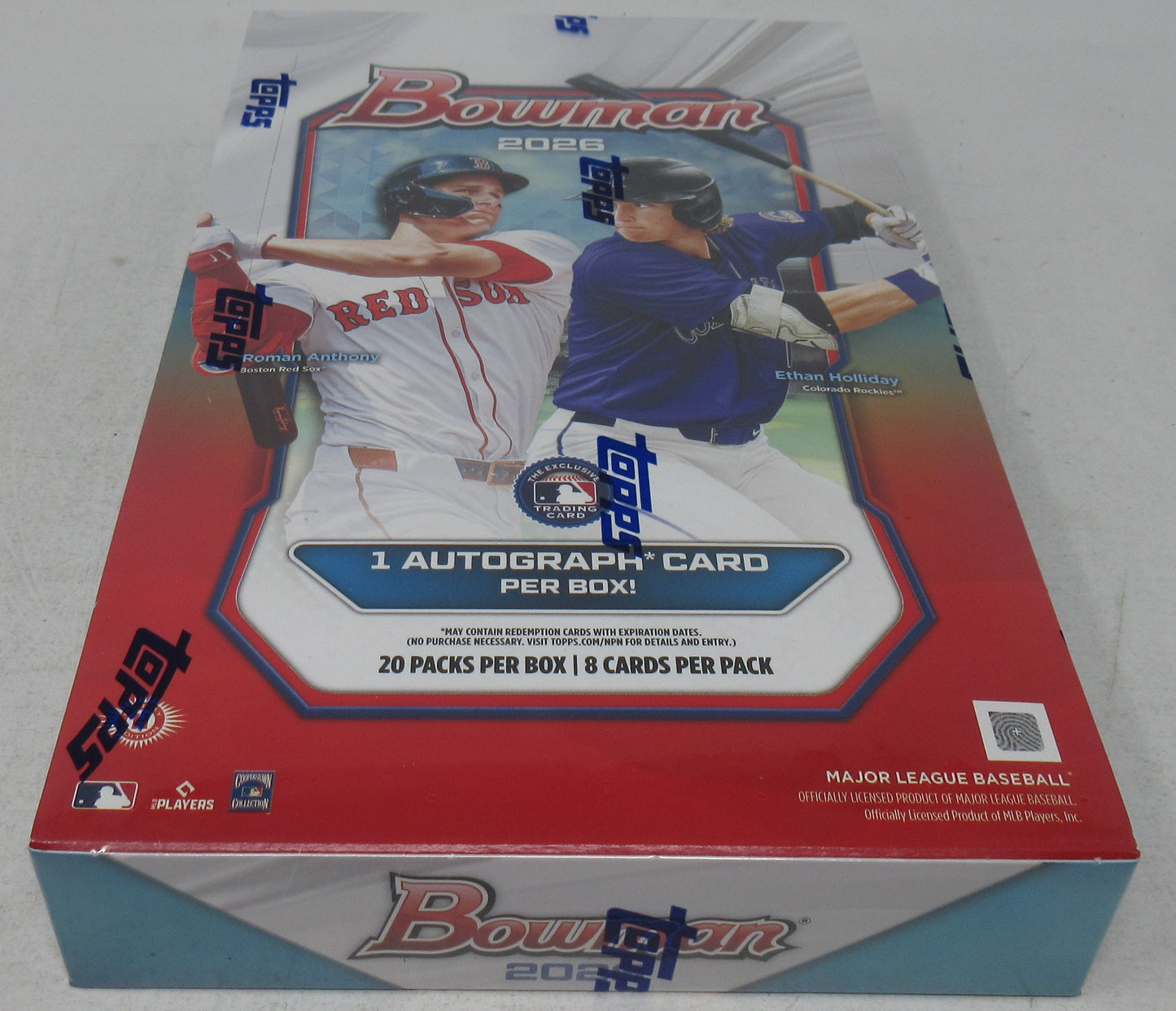 2026 Bowman Baseball Box (Hobby) (20/8)
